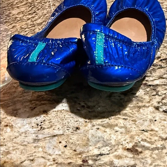 Tieks Sapphire Patent Flats - Picture 6 of 7